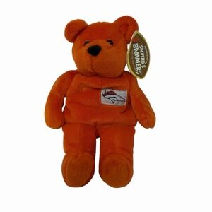 Salvinos Bammers Denver Broncos John Elway 7 Plush Bear NFL Collectible Orange